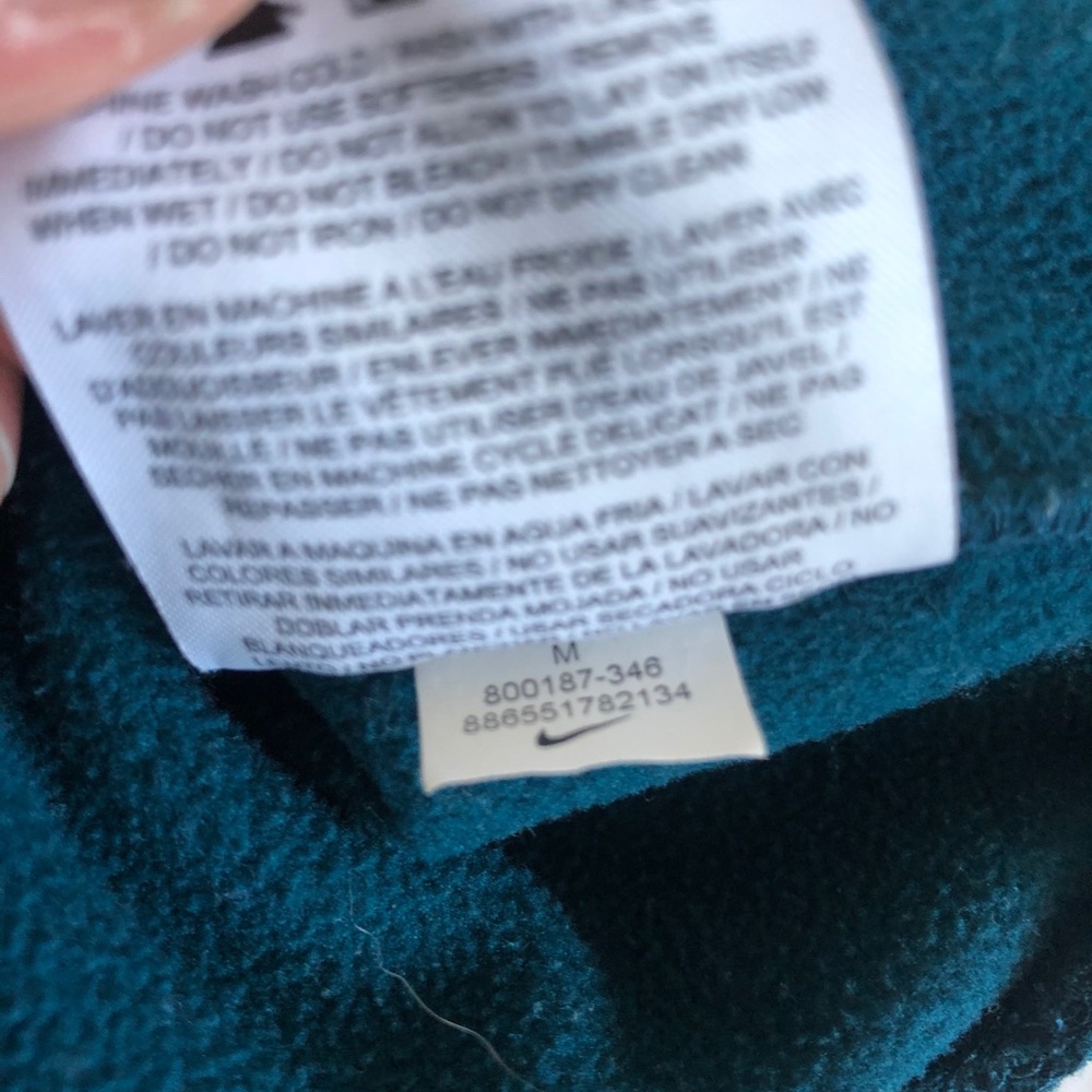 RESERVED - DO NOT PURCHASE NIKE dry-fit zip up jacket with hood - Picture 6 of 9